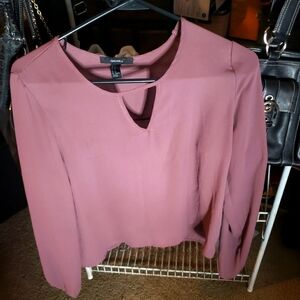 Forever 21 Women's Pink Blouse